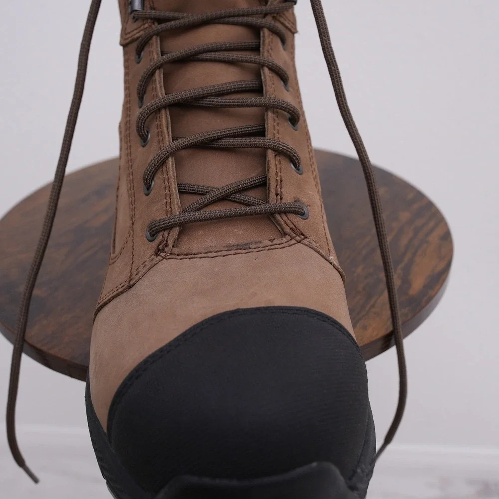 Red Wing 2454‎ Men Waterproof Aluminum Toe Work Boots Brown Leather 13 E2 Wide